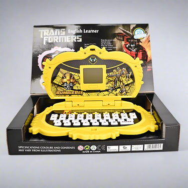 TRANSFORMERS ENGLISH MINI LEARNER COMPUTER WITH 20 FUN ACTIVITIES